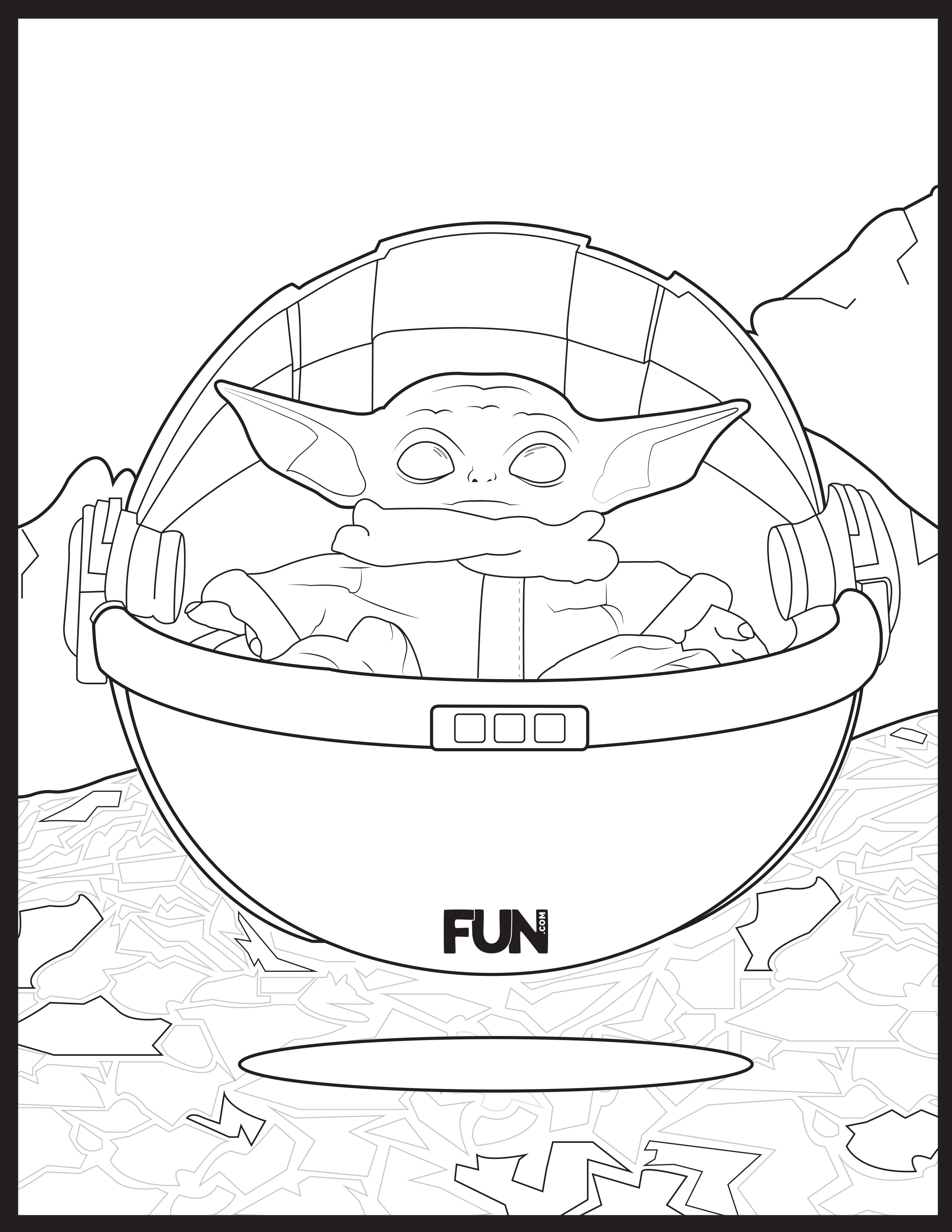 180+ Mandalorian Coloring Pages: Star Wars Coloring Fun 21