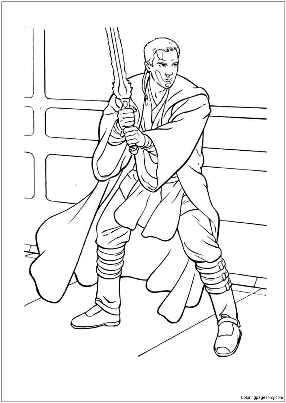 180+ Mandalorian Coloring Pages: Star Wars Coloring Fun 57