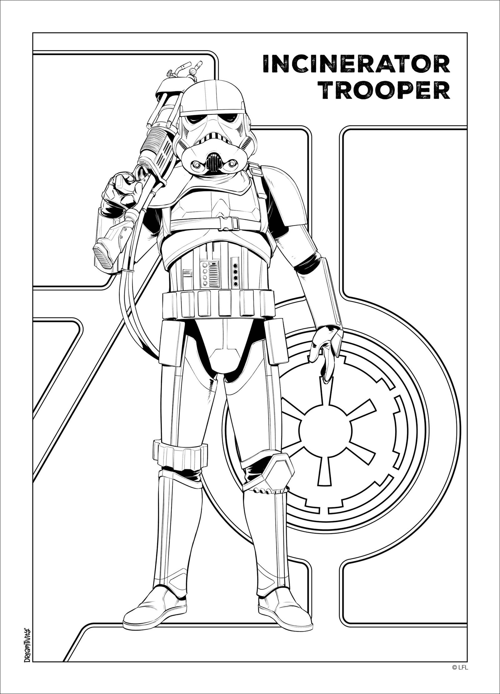 180+ Mandalorian Coloring Pages: Star Wars Coloring Fun 65