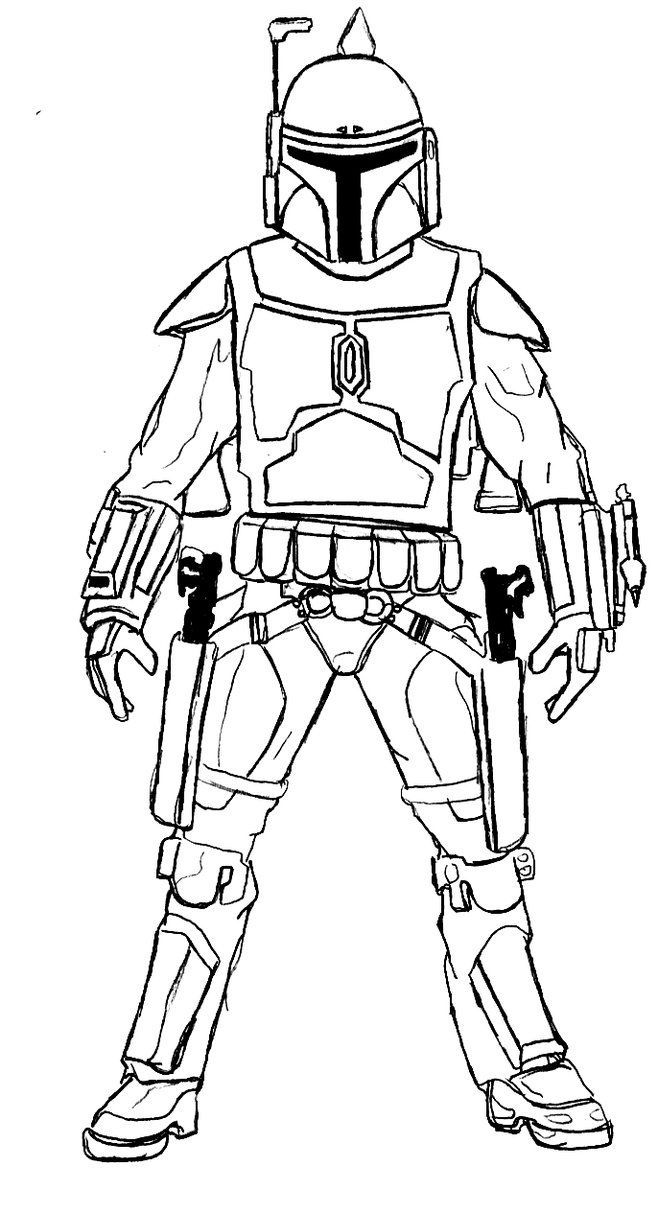 180+ Mandalorian Coloring Pages: Star Wars Coloring Fun 8