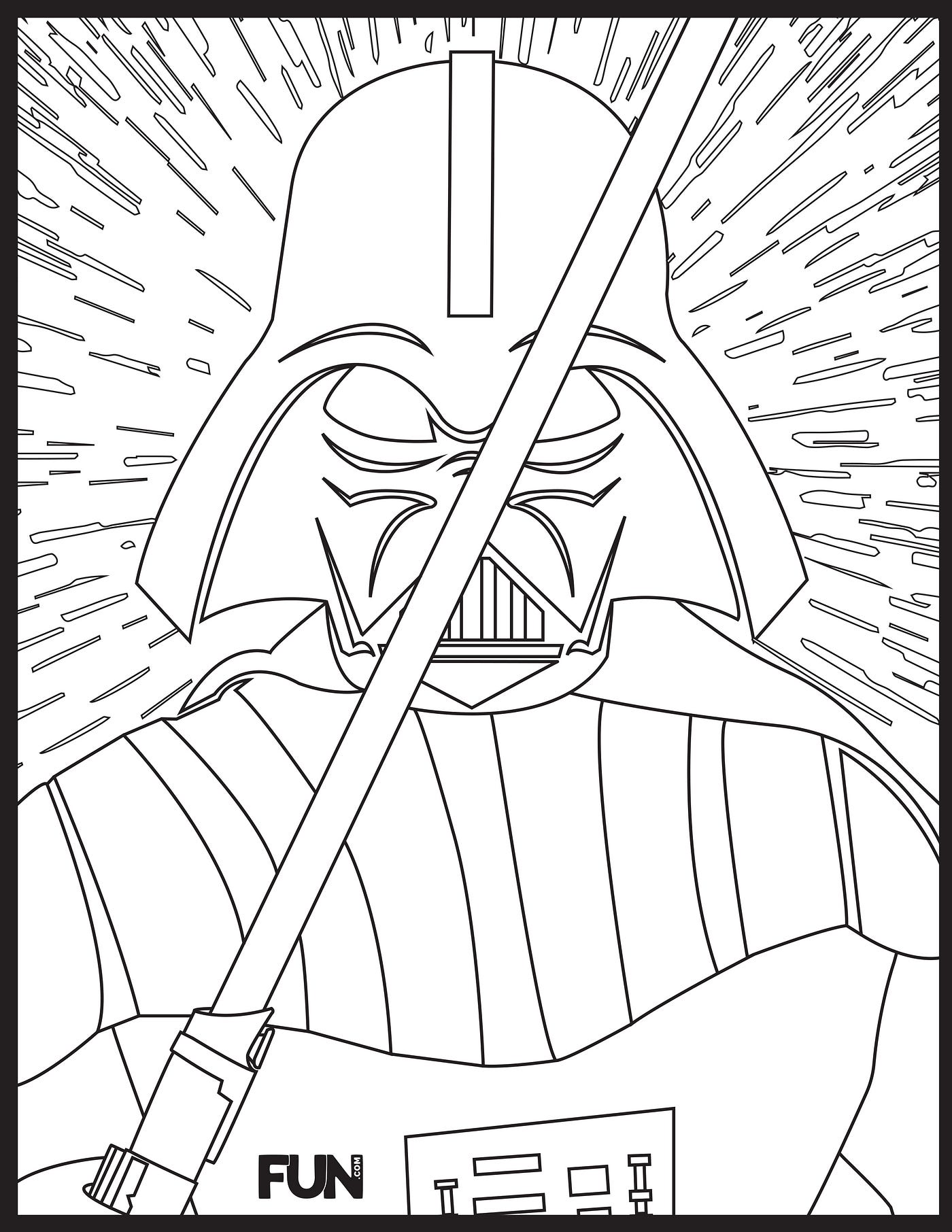 180+ Mandalorian Coloring Pages: Star Wars Coloring Fun 9