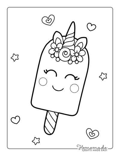 180+ Slushie Coloring Pages Printable 11