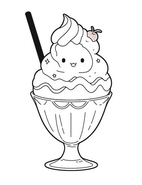 180+ Slushie Coloring Pages Printable 149