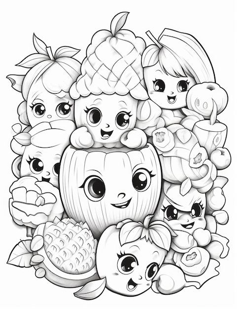 180+ Slushie Coloring Pages Printable 89