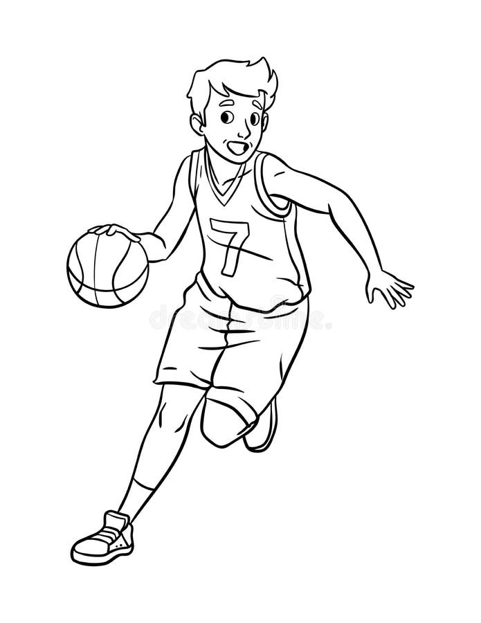 190 Basketball Coloring Pages: Slam Dunk Creativity 111