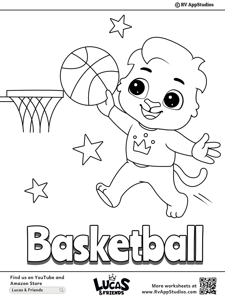 190 Basketball Coloring Pages: Slam Dunk Creativity 119