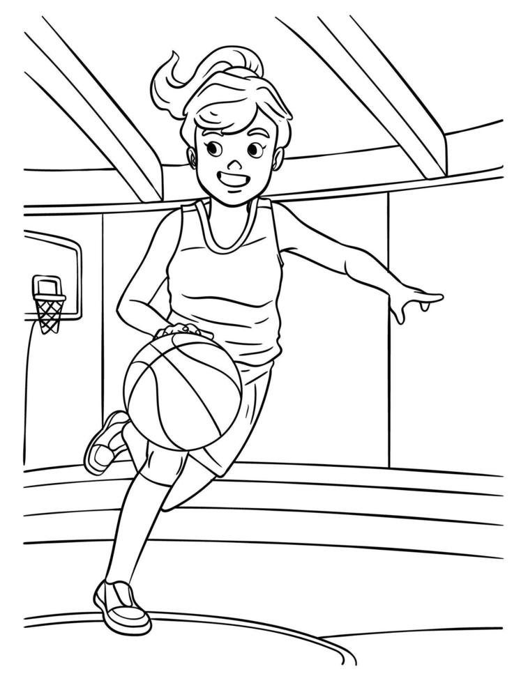 190 Basketball Coloring Pages: Slam Dunk Creativity 134