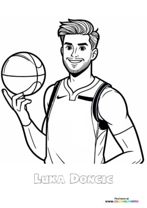 190 Basketball Coloring Pages: Slam Dunk Creativity 14