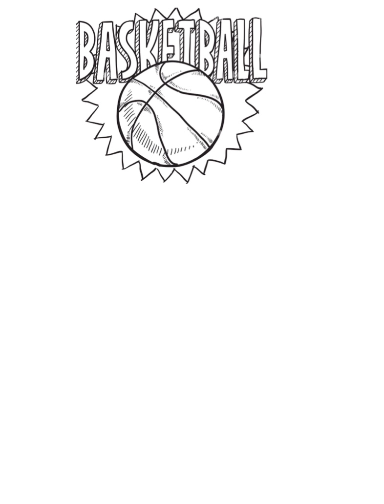 190 Basketball Coloring Pages: Slam Dunk Creativity 143