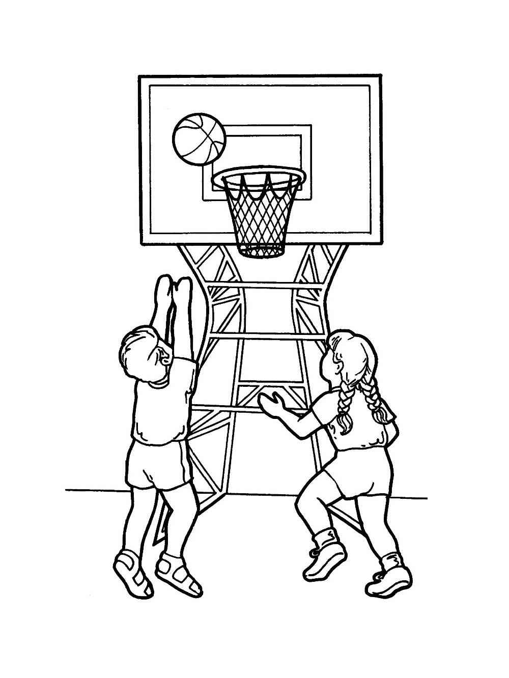 190 Basketball Coloring Pages: Slam Dunk Creativity 155