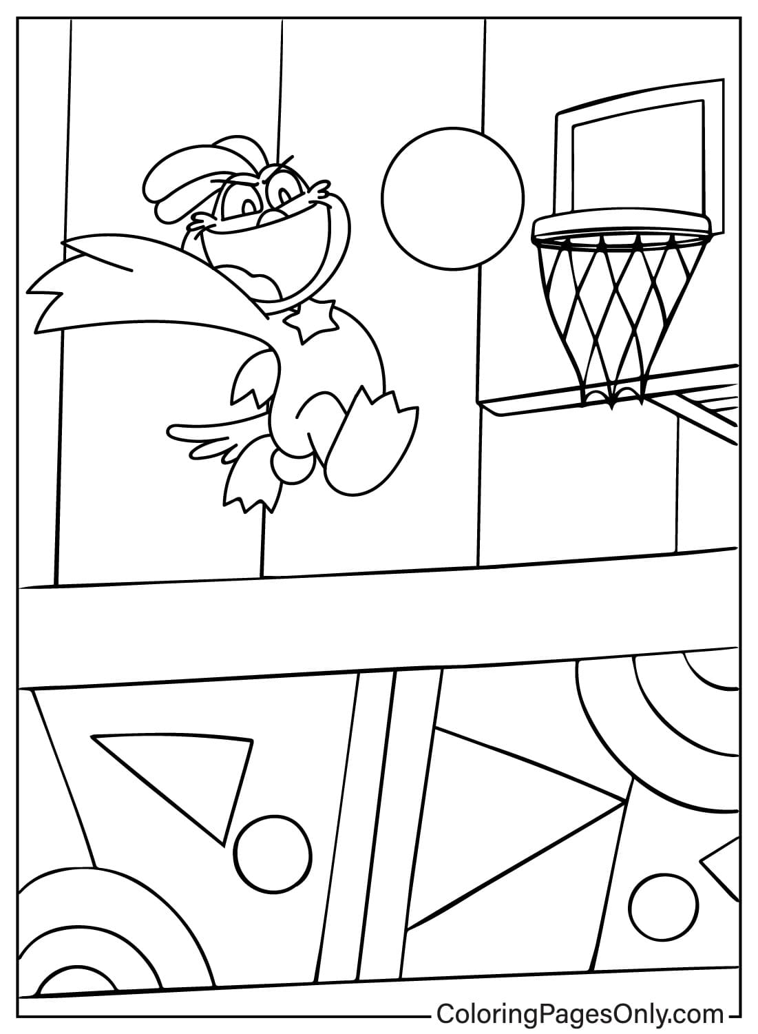 190 Basketball Coloring Pages: Slam Dunk Creativity 158