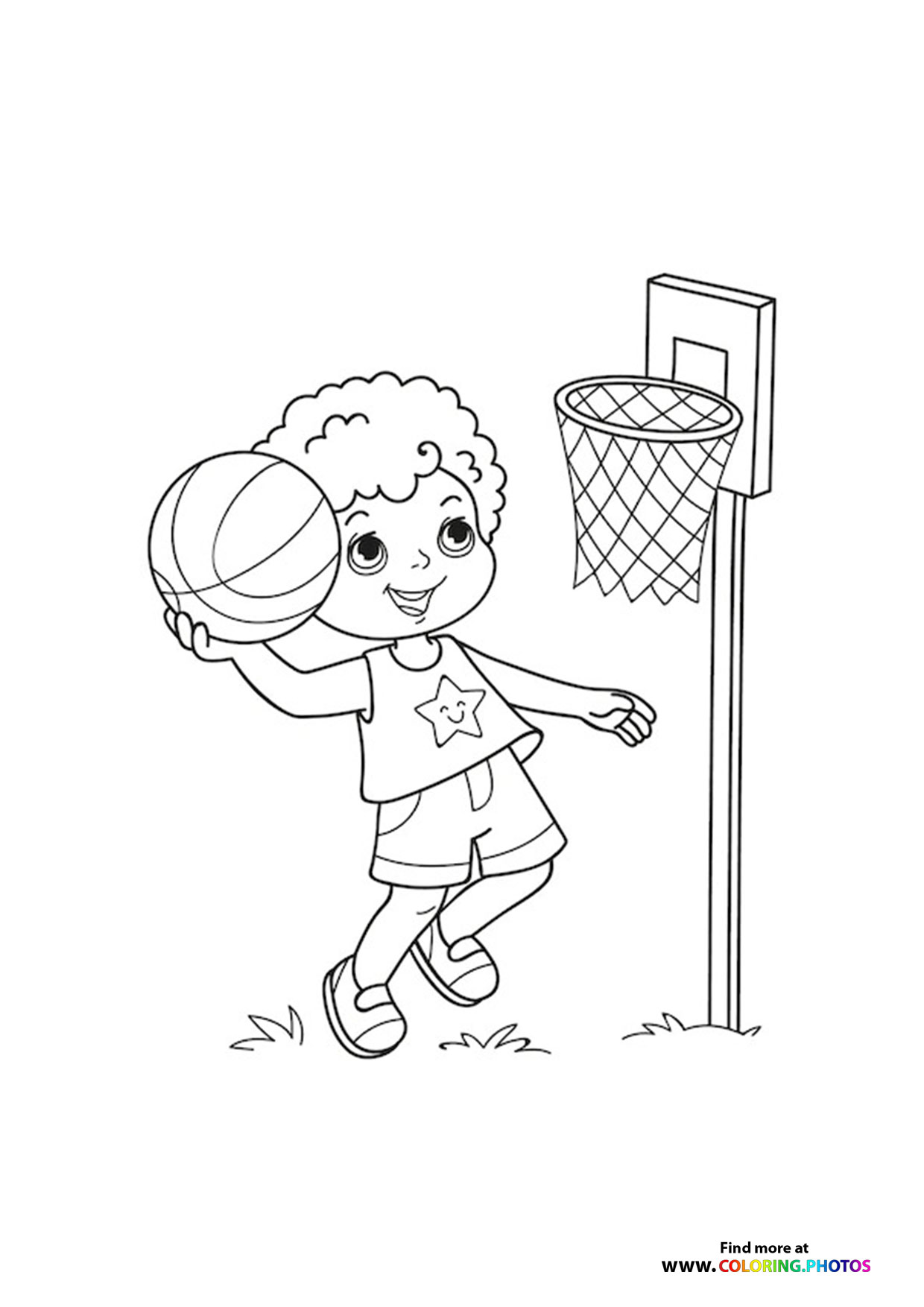 190 Basketball Coloring Pages: Slam Dunk Creativity 161