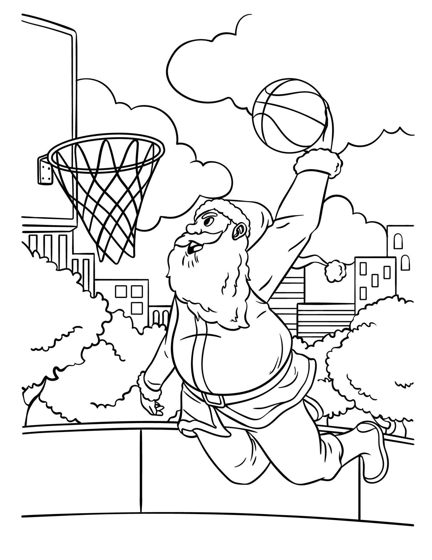 190 Basketball Coloring Pages: Slam Dunk Creativity 165