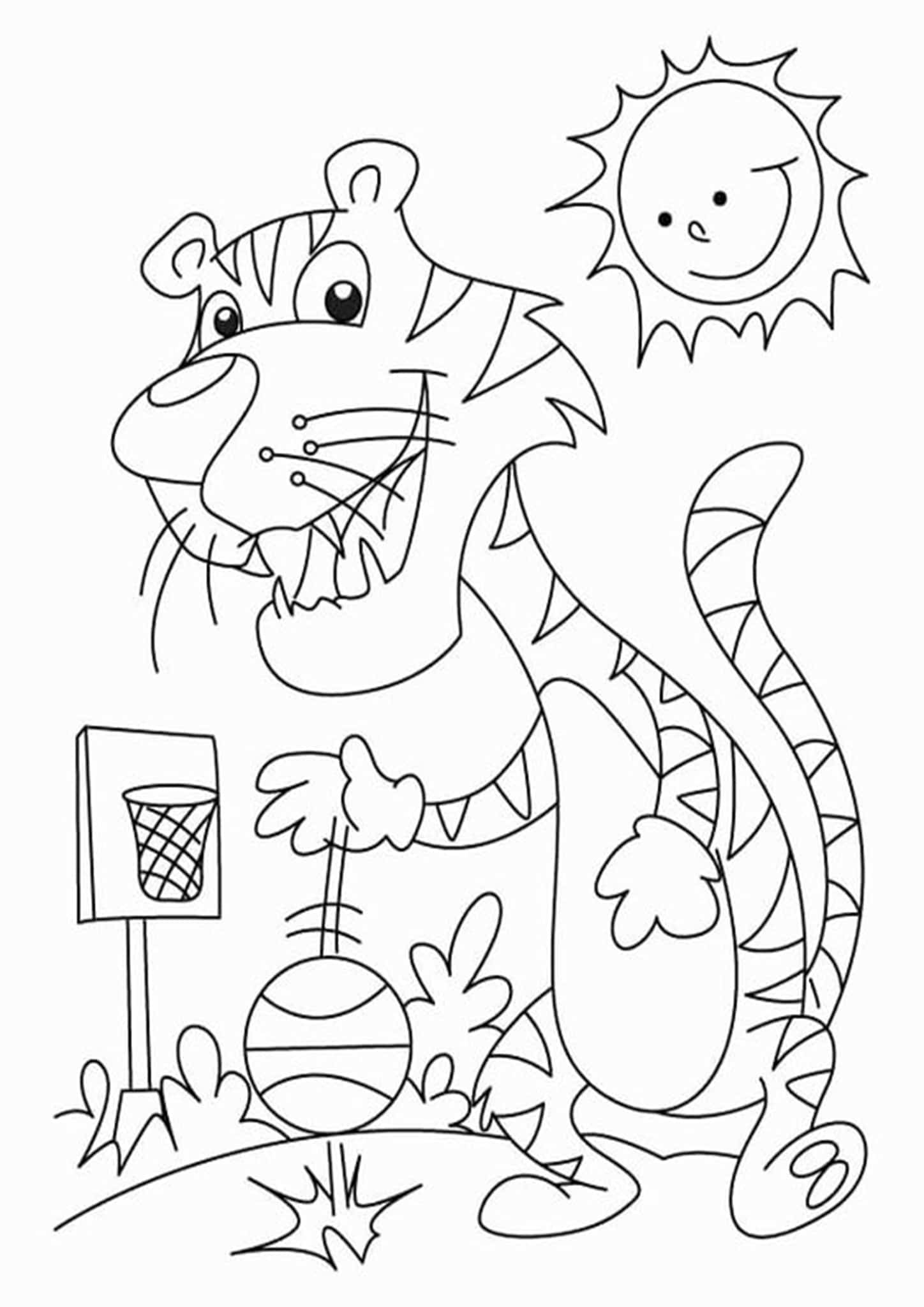 190 Basketball Coloring Pages: Slam Dunk Creativity 169