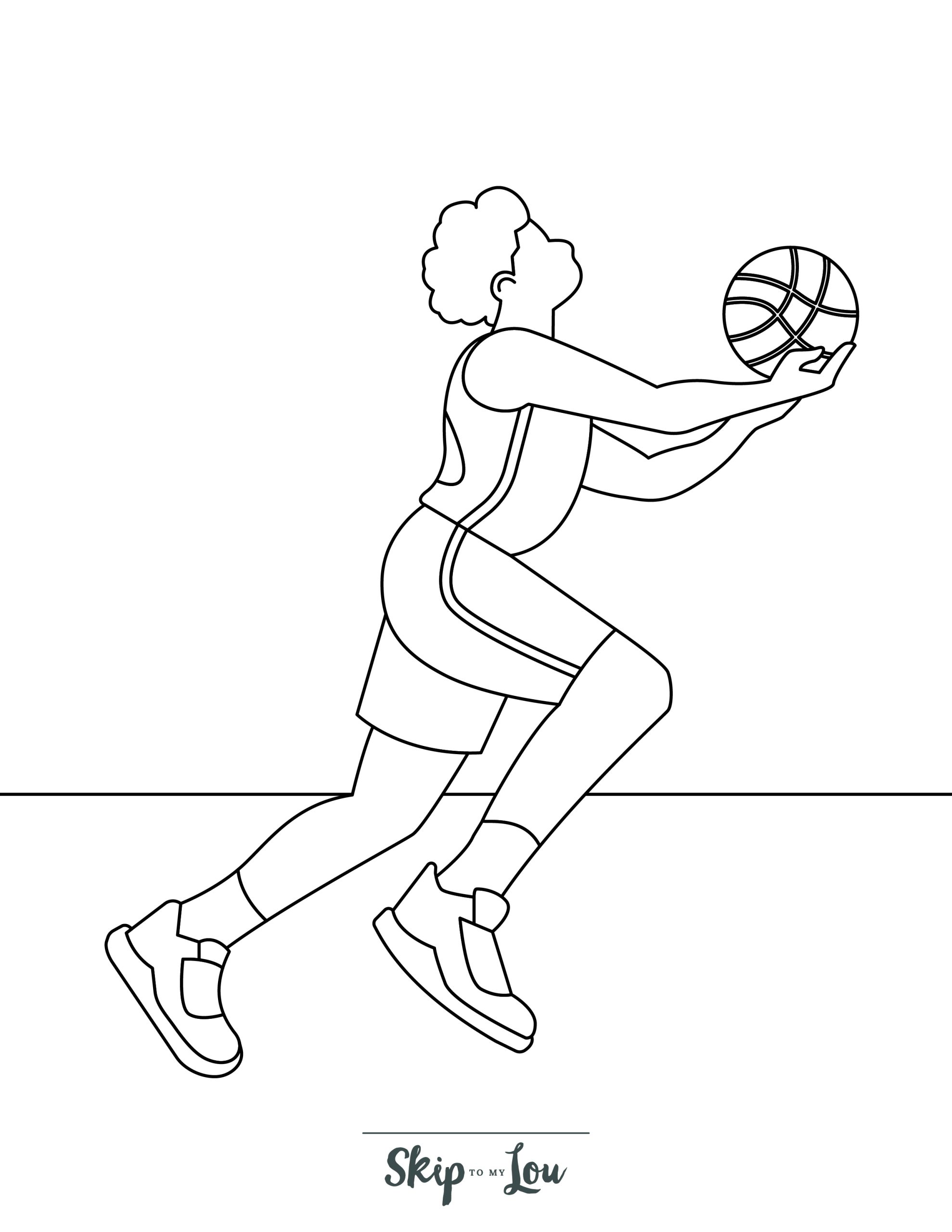 190 Basketball Coloring Pages: Slam Dunk Creativity 190