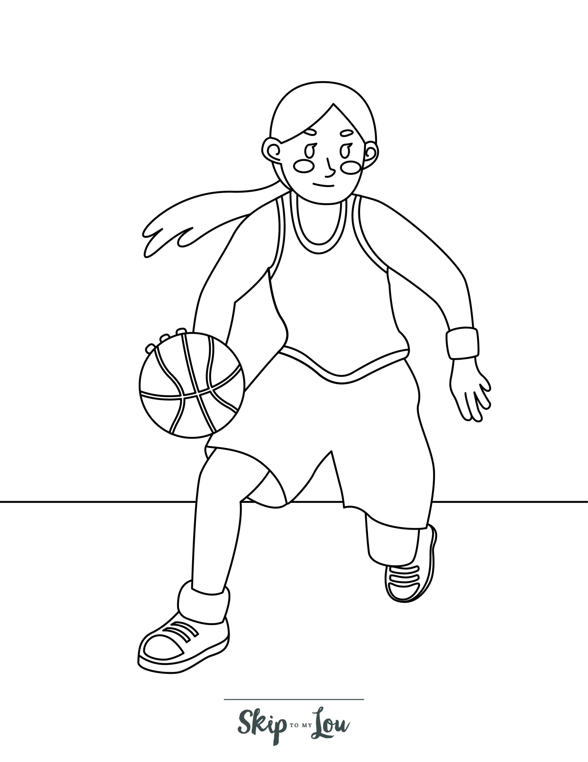 190 Basketball Coloring Pages: Slam Dunk Creativity 192