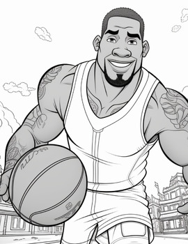 190 Basketball Coloring Pages: Slam Dunk Creativity 3