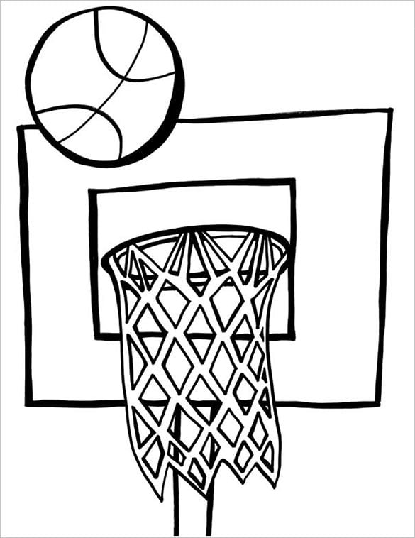 190 Basketball Coloring Pages: Slam Dunk Creativity 46