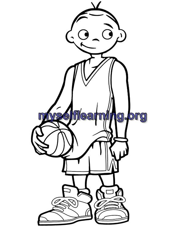 190 Basketball Coloring Pages: Slam Dunk Creativity 49