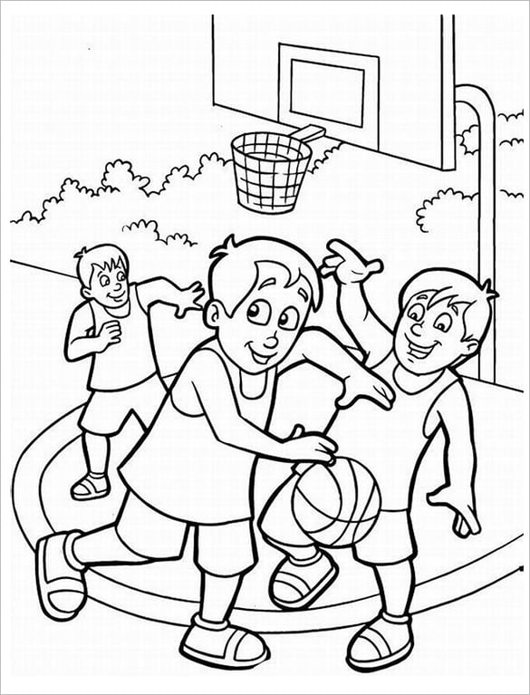 190 Basketball Coloring Pages: Slam Dunk Creativity 51