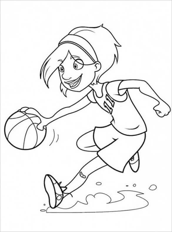 190 Basketball Coloring Pages: Slam Dunk Creativity 55