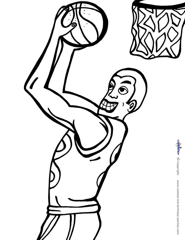 190 Basketball Coloring Pages: Slam Dunk Creativity 56