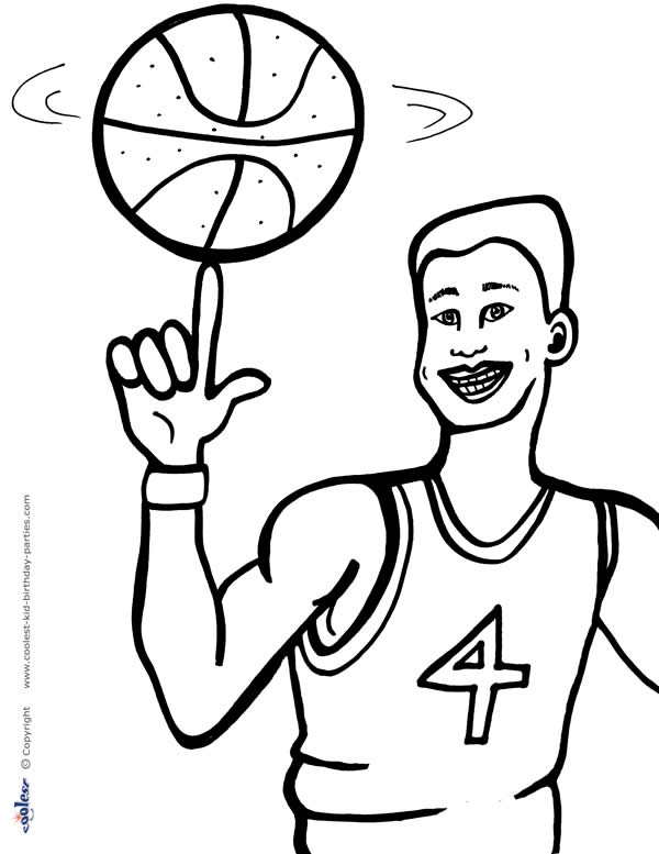 190 Basketball Coloring Pages: Slam Dunk Creativity 57