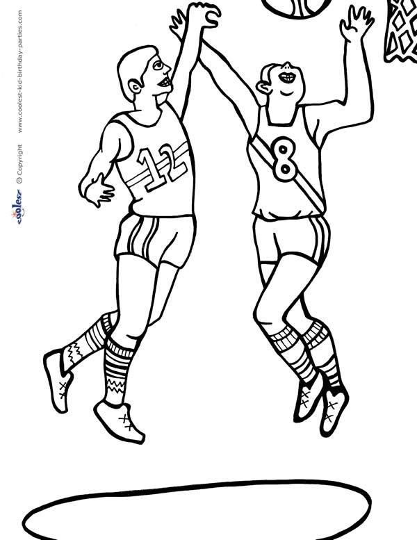 190 Basketball Coloring Pages: Slam Dunk Creativity 58