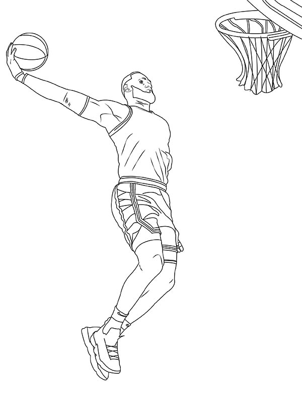 190 Basketball Coloring Pages: Slam Dunk Creativity 60