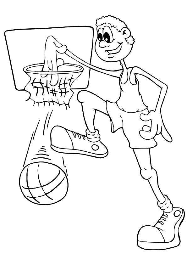 190 Basketball Coloring Pages: Slam Dunk Creativity 76