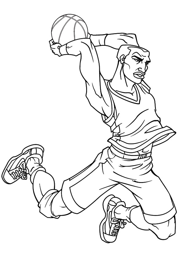 190 Basketball Coloring Pages: Slam Dunk Creativity 79