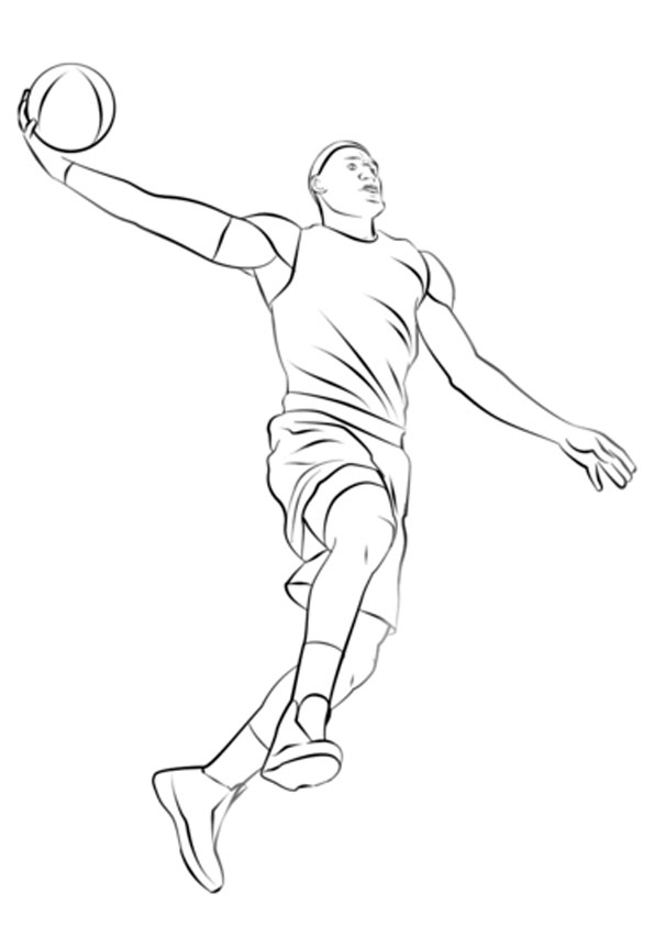 190 Basketball Coloring Pages: Slam Dunk Creativity 86