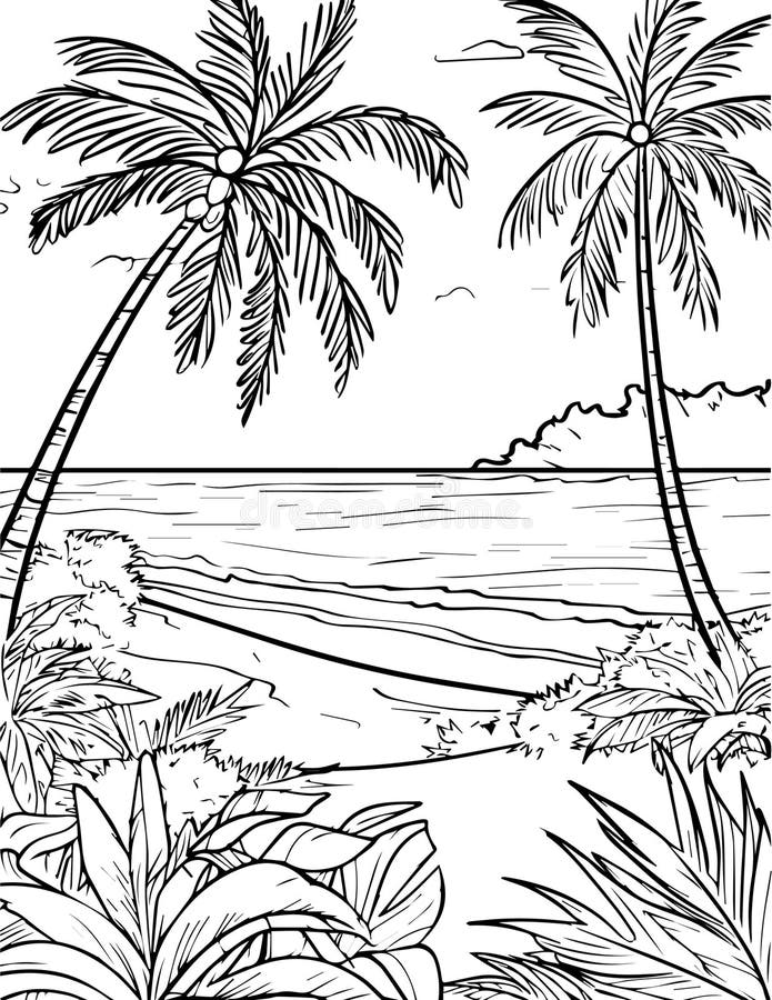 190 Sandcastle Coloring Pages Free Printable 133