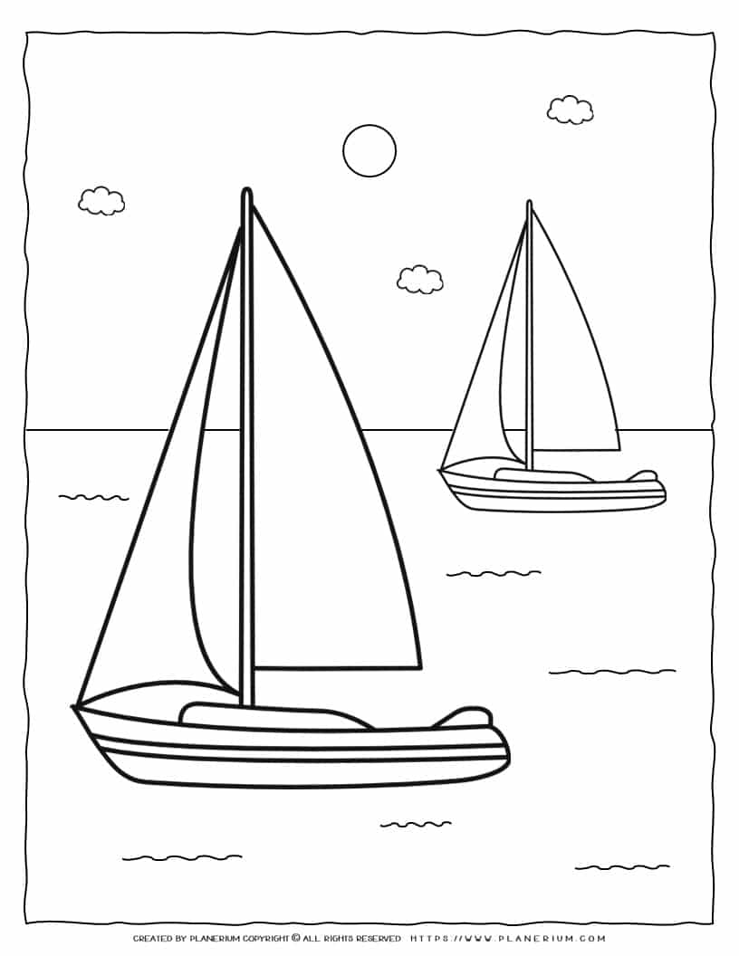 190 Sandcastle Coloring Pages Free Printable 160