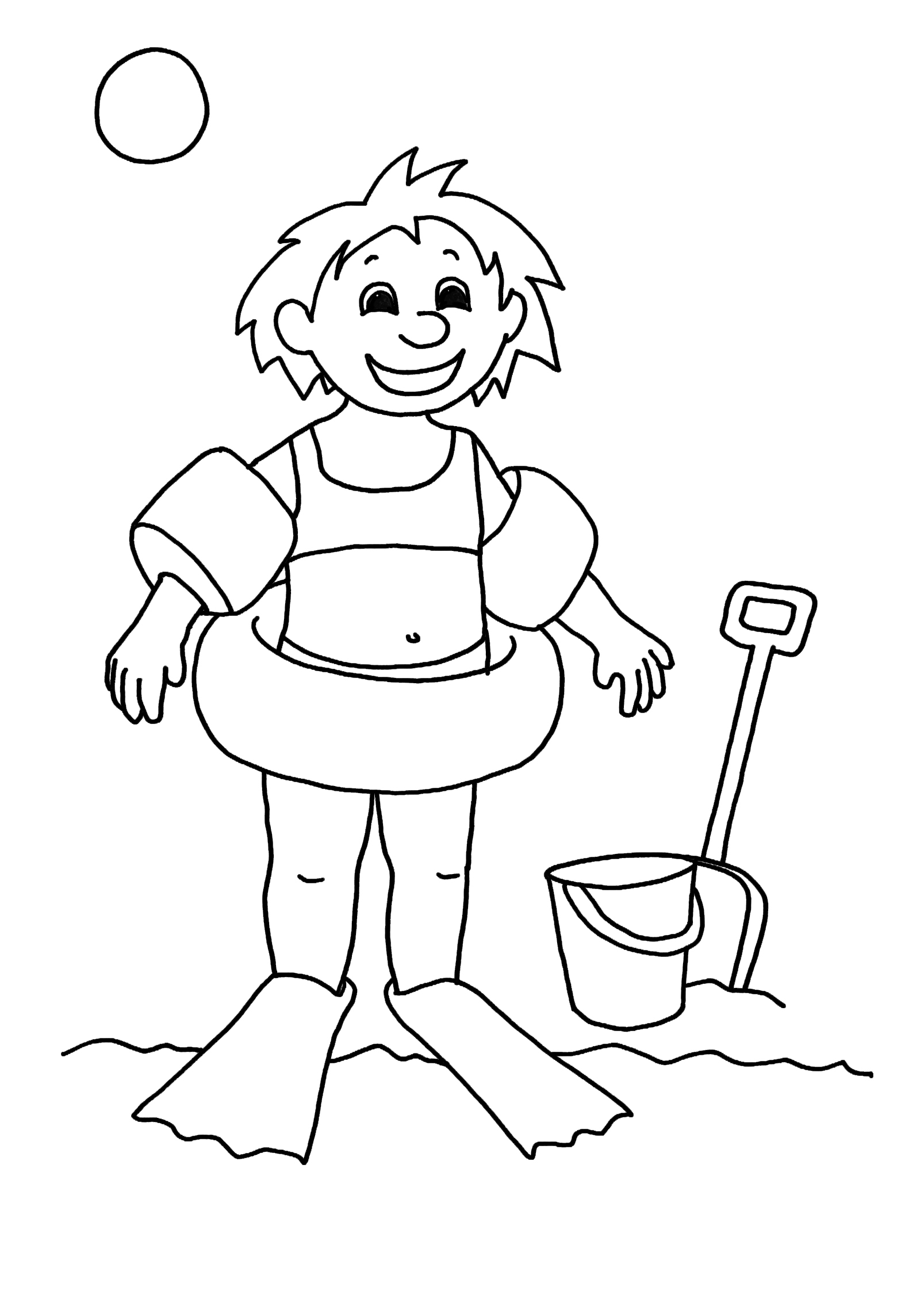 190 Sandcastle Coloring Pages Free Printable 169