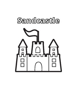 190 Sandcastle Coloring Pages Free Printable 20