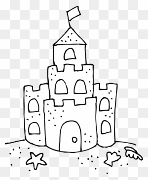 190 Sandcastle Coloring Pages Free Printable 23