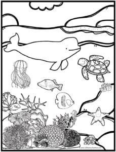 190 Sandcastle Coloring Pages Free Printable 6