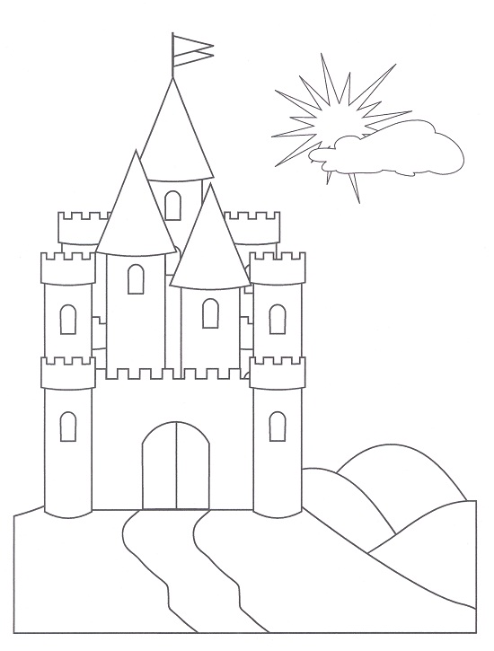 190 Sandcastle Coloring Pages Free Printable 75