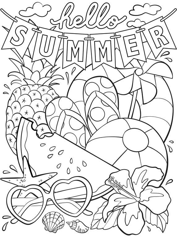 190 Sandcastle Coloring Pages Free Printable 84