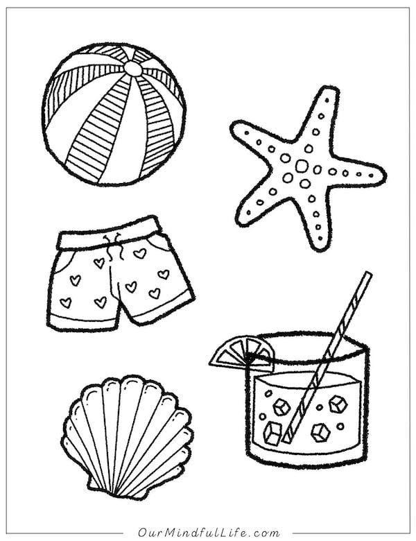 190 Sandcastle Coloring Pages Free Printable 89