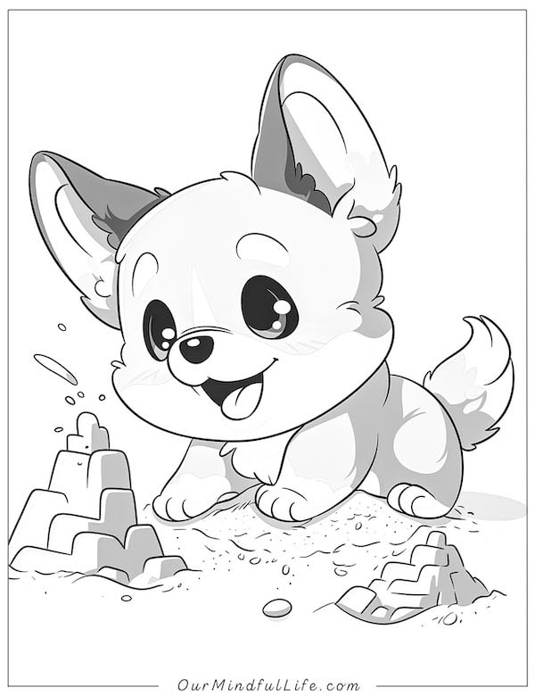 190 Sandcastle Coloring Pages Free Printable 90