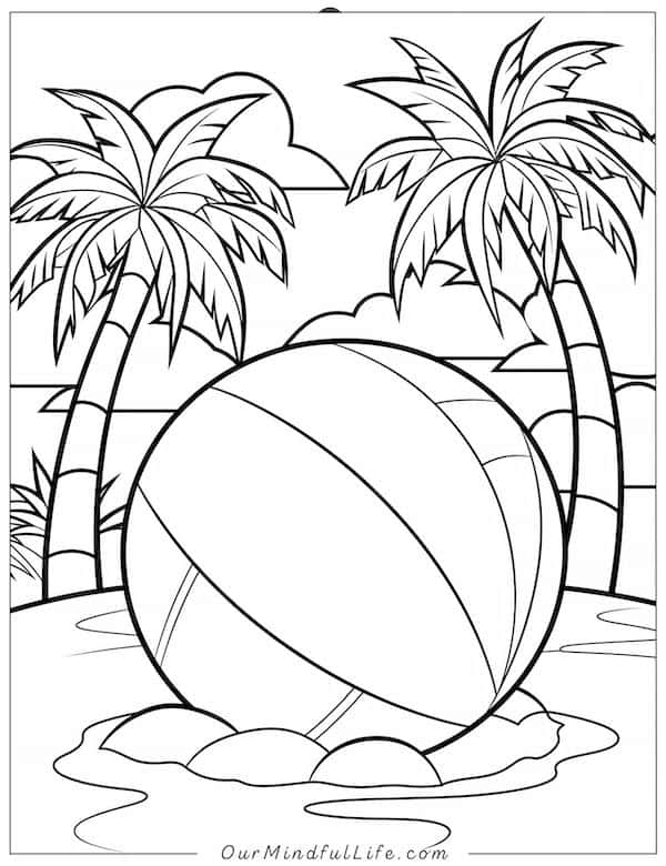 190 Sandcastle Coloring Pages Free Printable 94