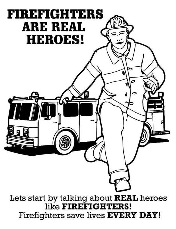 199+ Fire Trucks Coloring Pages 1