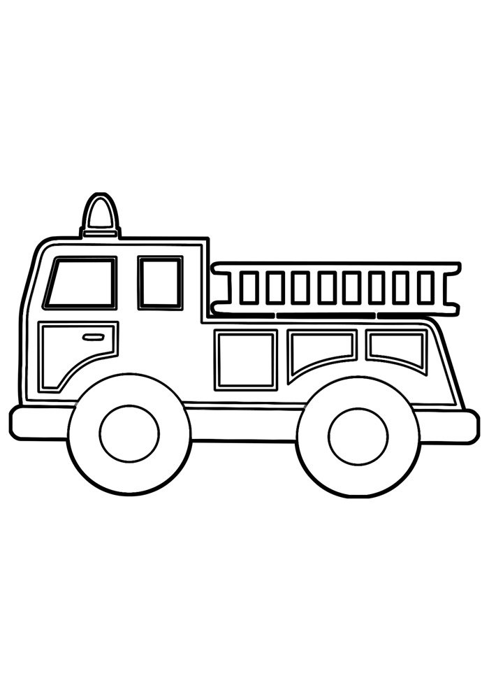 199+ Fire Trucks Coloring Pages 101