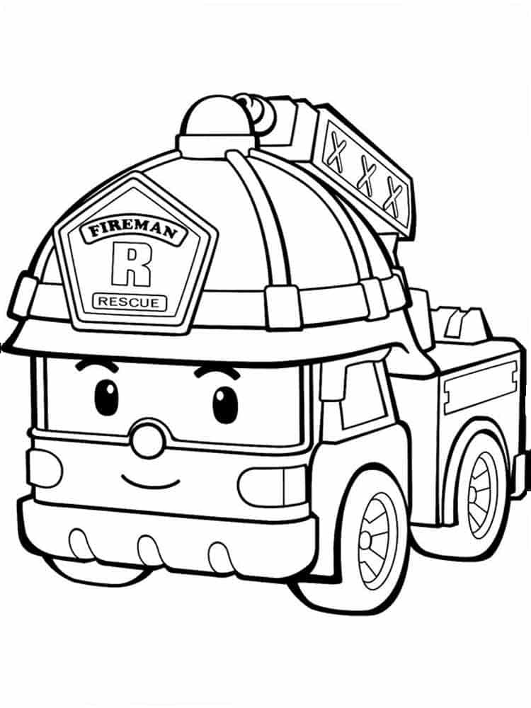 199+ Fire Trucks Coloring Pages 117