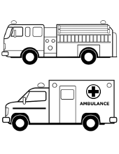 199+ Fire Trucks Coloring Pages 120