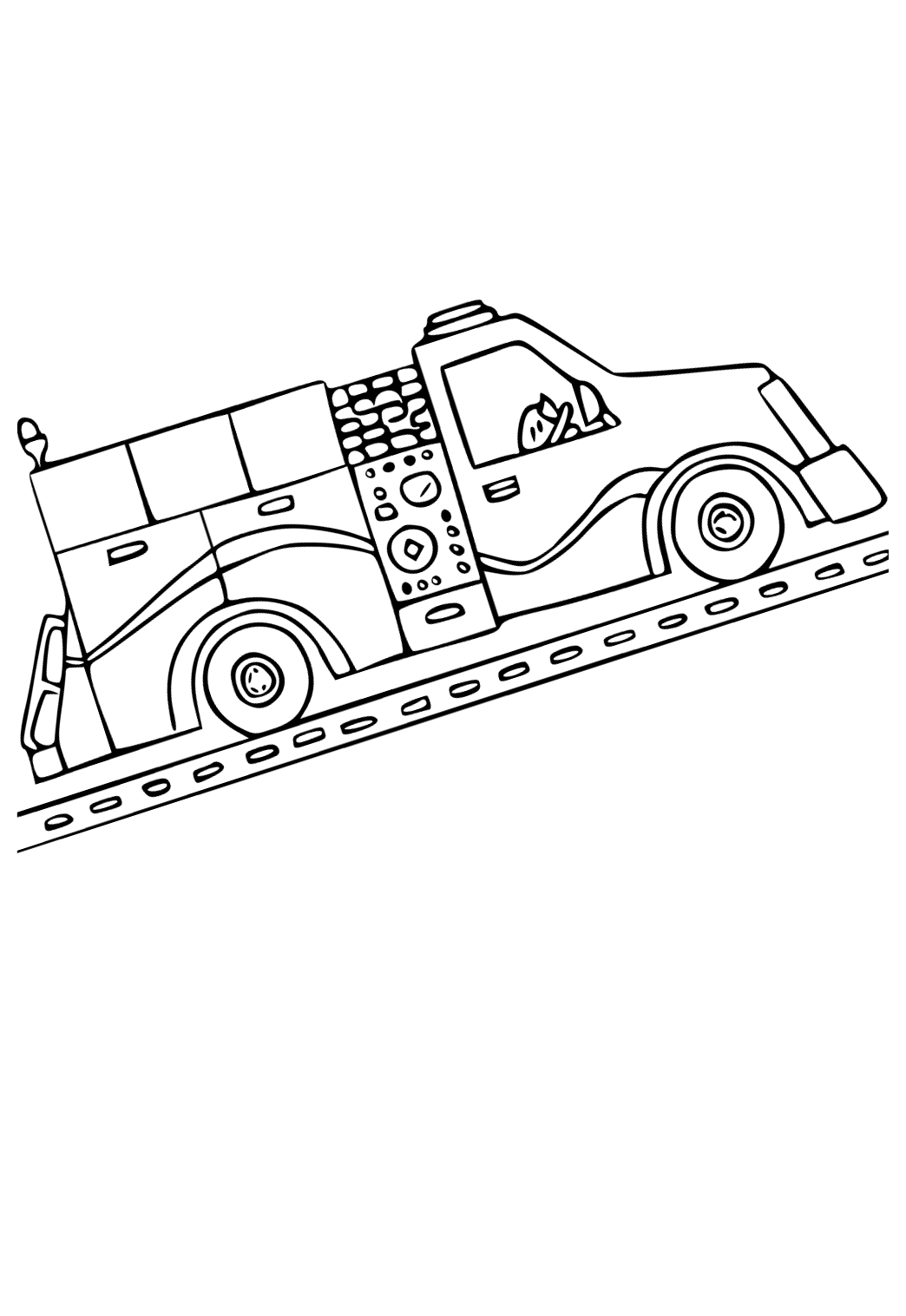 199+ Fire Trucks Coloring Pages 14