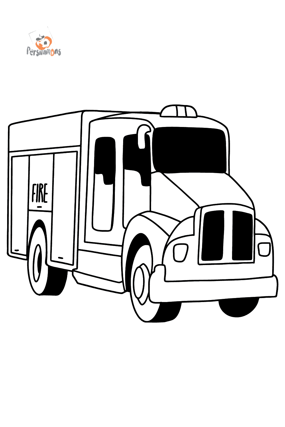 199+ Fire Trucks Coloring Pages 141