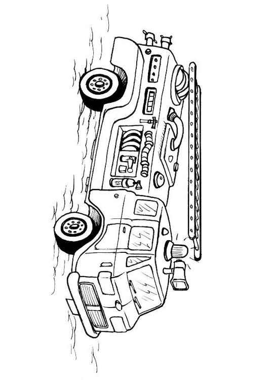 199+ Fire Trucks Coloring Pages 159